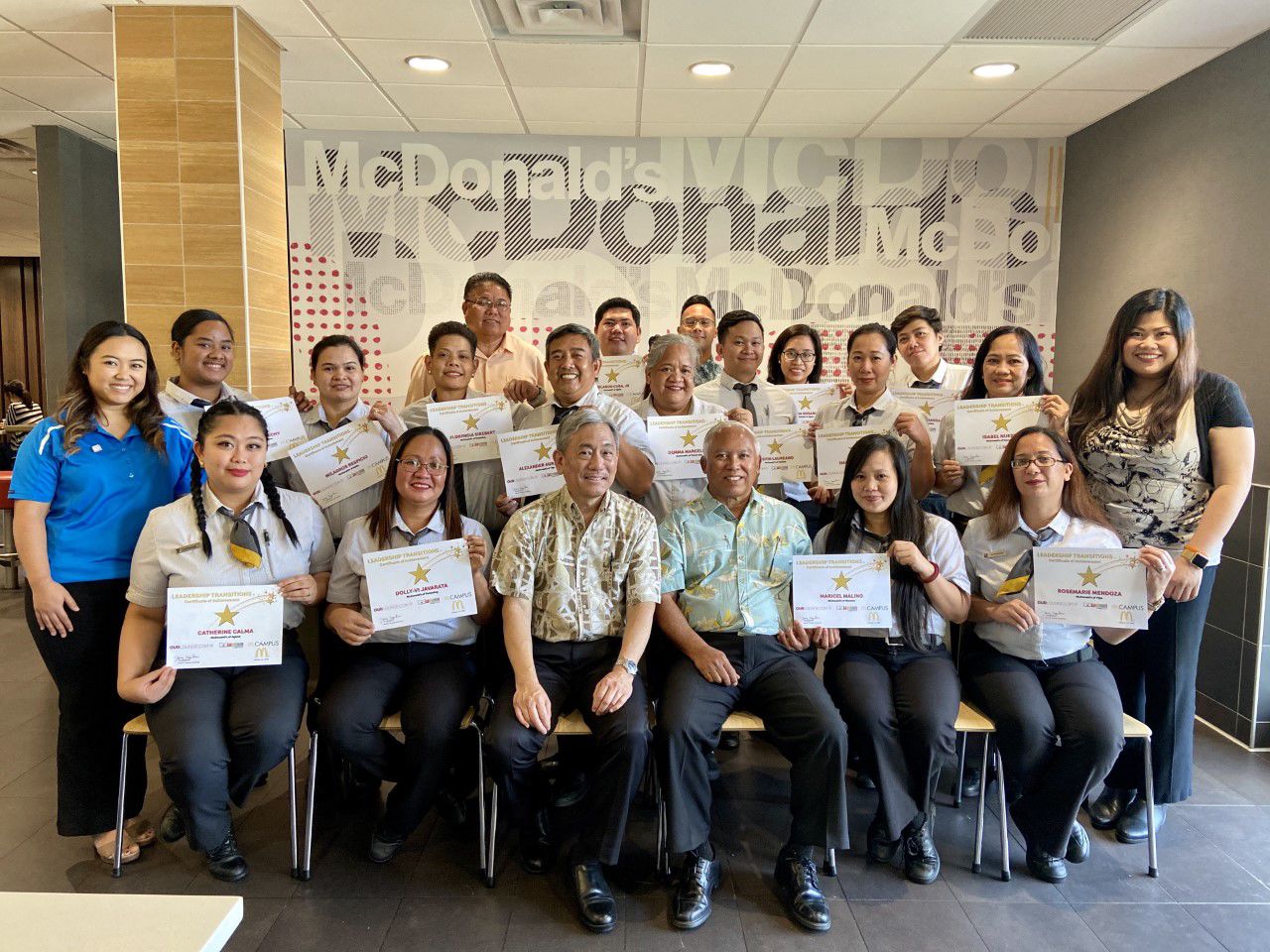 McDonald's Guam managers complete leadership training